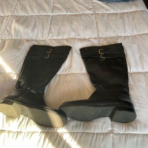 Wide calf boots